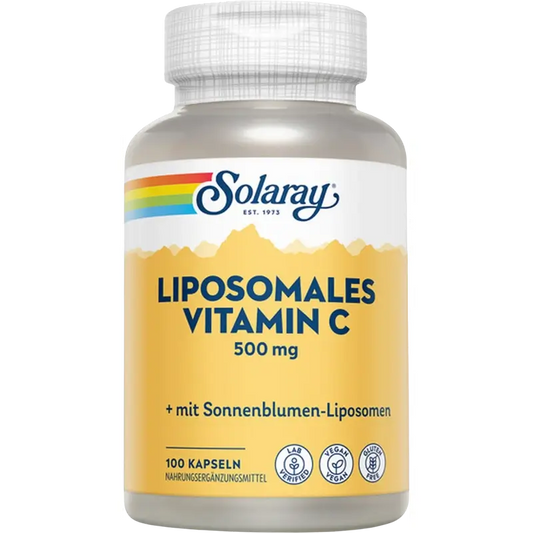 Solaray Vitamine C liposomale, 100 gélules végétaliennes