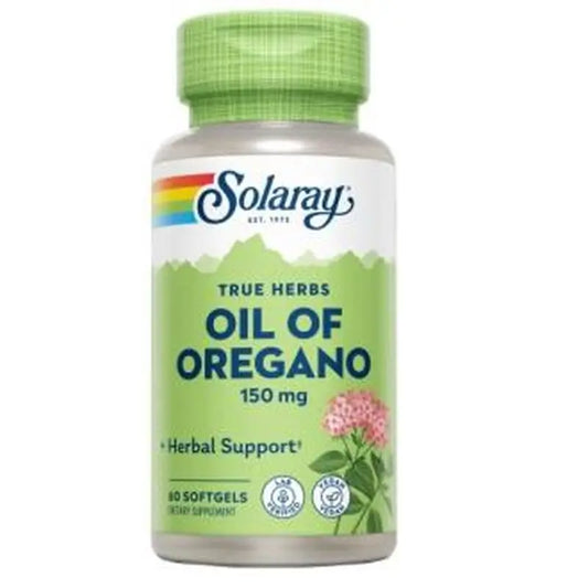 Solaray Oil Oregan 150Mg. 60Pearls