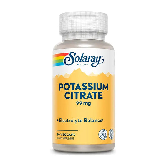 Solaray Potassium Citrate 99 Mg. 60 capsules