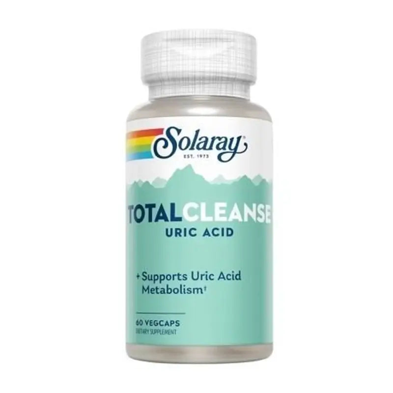 Solaray Total Cleanse Acide Urique 60 Capsules