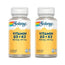 Solaray Vitamine D3 & K2 Pack 2 x 60 Capsules