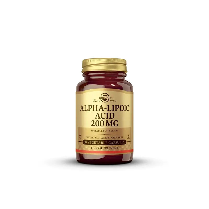 Solgar Alpha Lipoic Acid 200mg, 50 Capsules