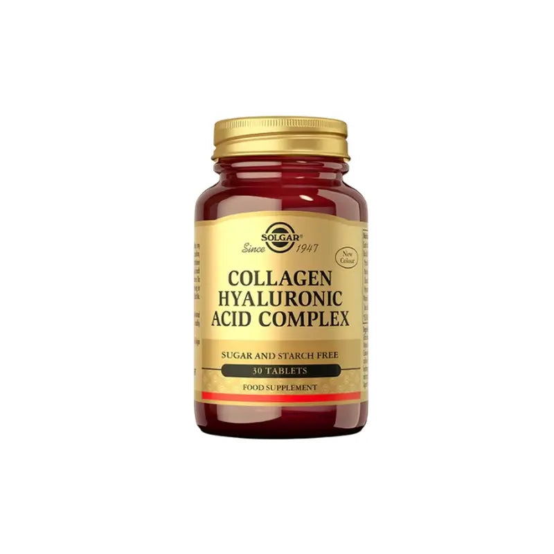 Solgar Hyaluronic Acid Complex With Collagen, 3X30 Comprimés