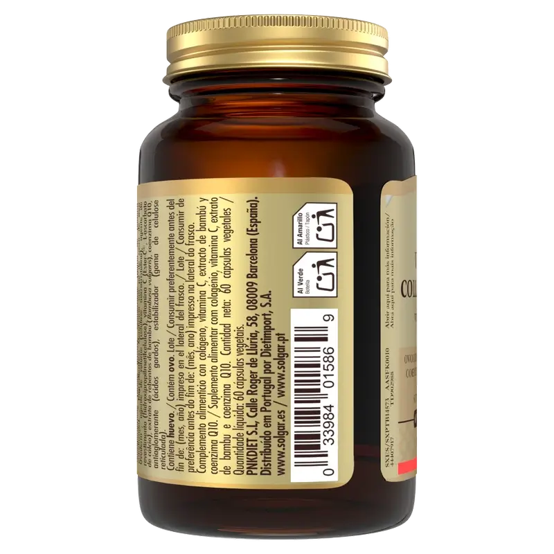 Solgar Vegetarian Collagen Ovoderm, 60 gélules végétales