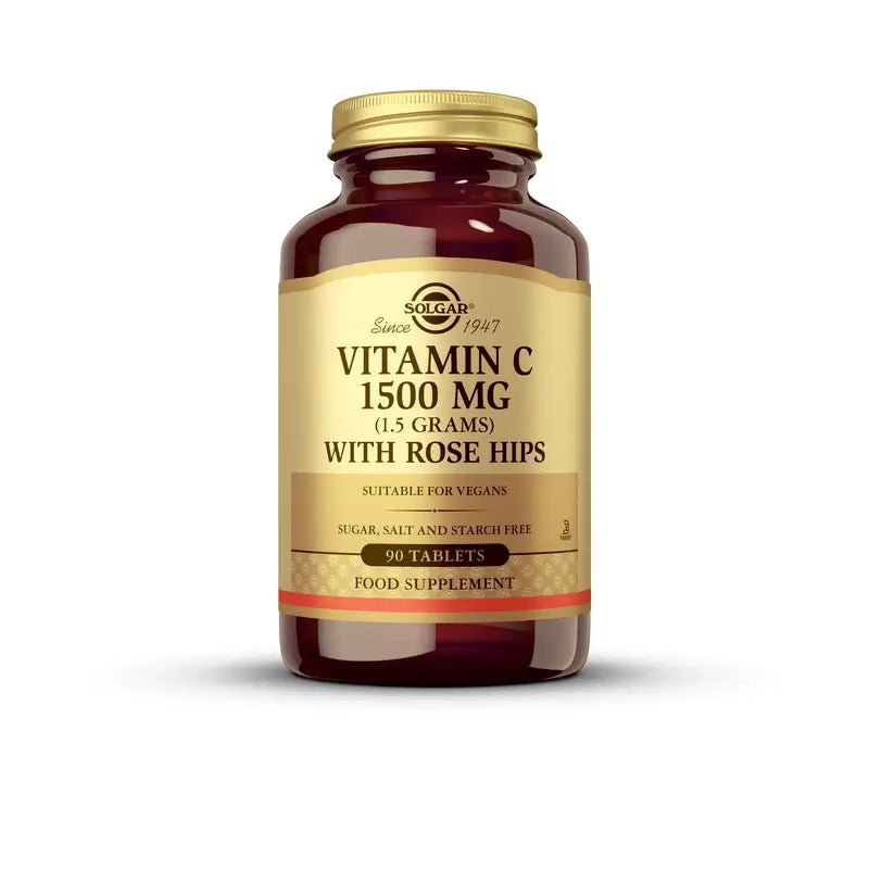 Solgar Rose Hips 1500 mg, 90 comprimés