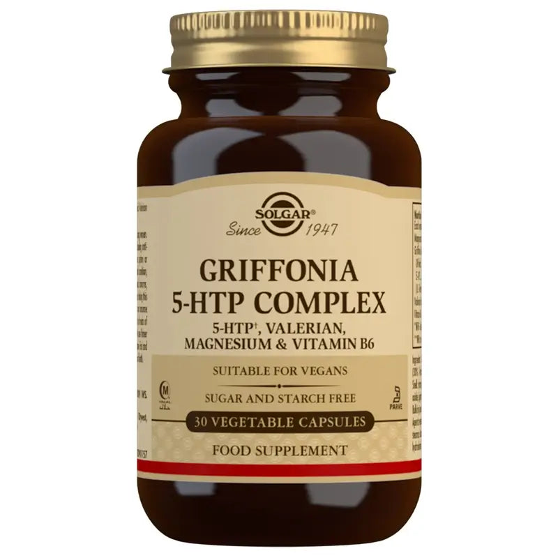 Solgar Griffonia 5 HTP Complex, 30 gélules