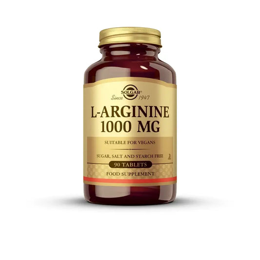 Solgar L-arginine 1000mg, 90 Comprimés