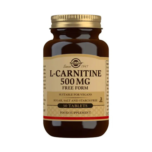 Solgar LCarnitine 500 mg.  30 tablets