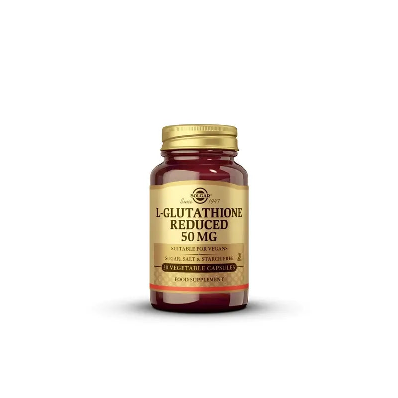 Solgar L-glutathione 50mg, 30 Capsules