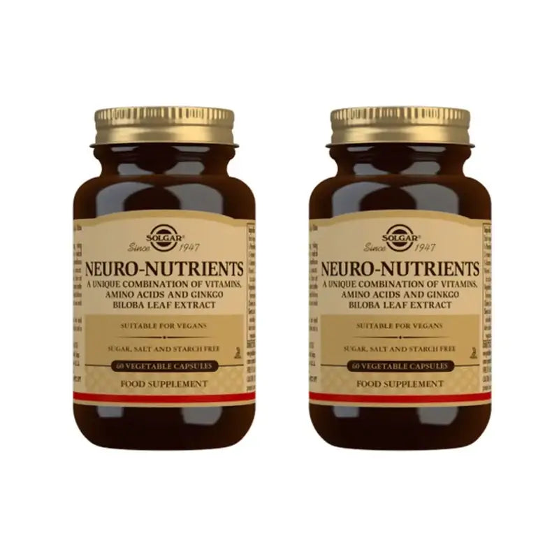 Solgar Neuro-Nutriments, 2X60 Capsules