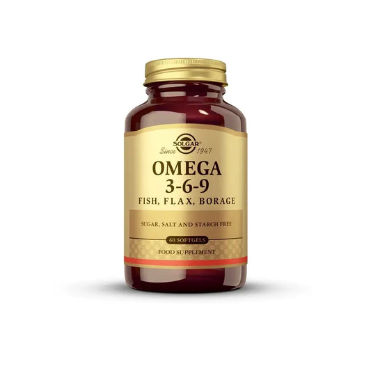 Solgar Omega 3-6-9, 60 capsules