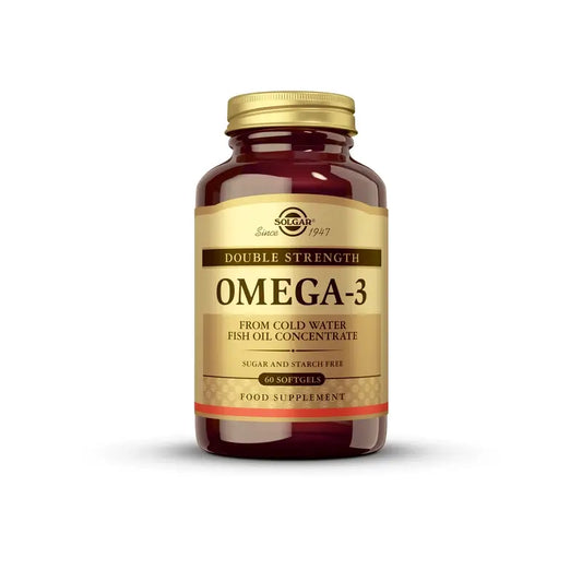 Solgar Omega-3 Double Concentration, 60 gélules