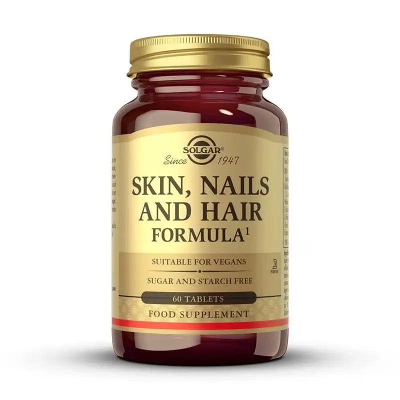 Solgar Hair Skin and Nails, 60 comprimés