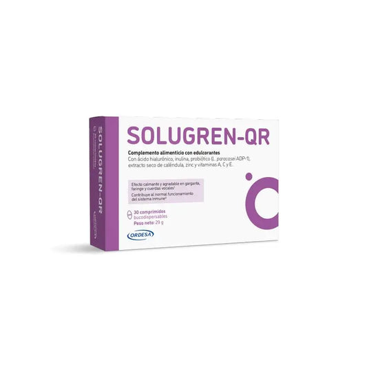 Solugren Supplements Qr, 30 comprimés