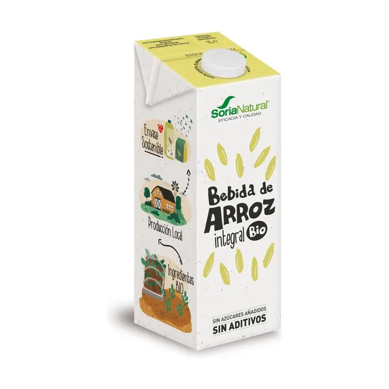 Soria Natural Boisson végétale au riz, 6 x 1 L