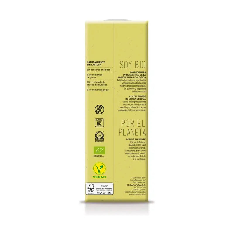 Soria Natural Boisson végétale au riz, 6 x 1 L
