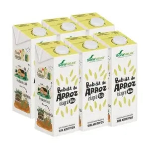 Soria Natural Boisson végétale au riz, 6 x 1 L