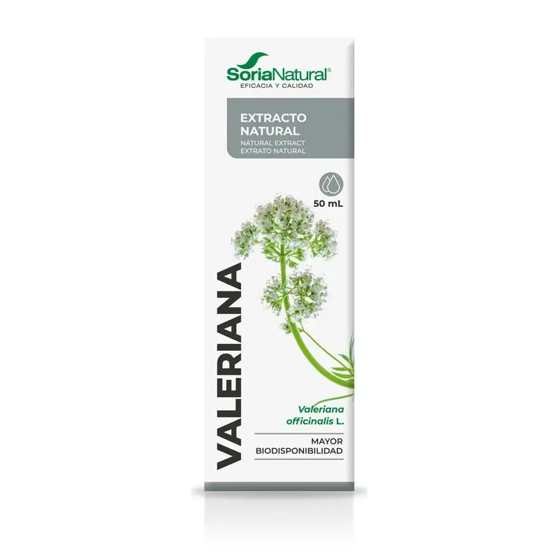 Soria Natural Extrait naturel de valériane, 50 ml