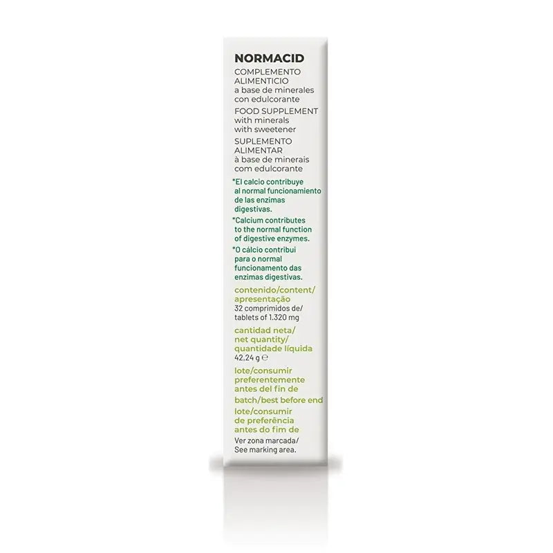 Soria Natural Normacid 1250 Mg, 32 Comprimés