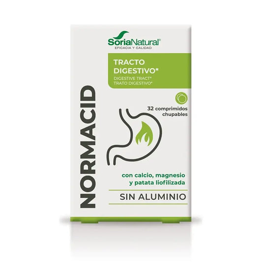 Soria Natural Normacid 1250 Mg, 32 Comprimés