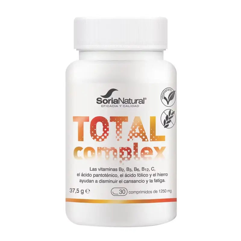 Soria Natural Total Complex, 30 comprimés de 1250 mg