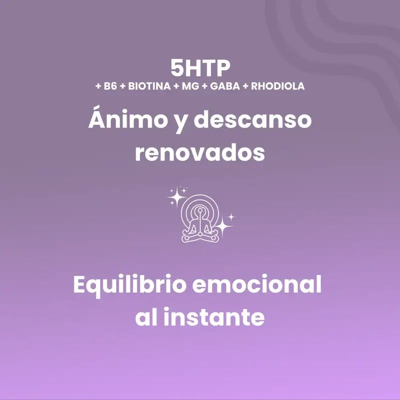 Sotya 5HTP+B6+Biotin+Mg+Gaba+Rhodiola 620mg, 60 Capsules Végétales