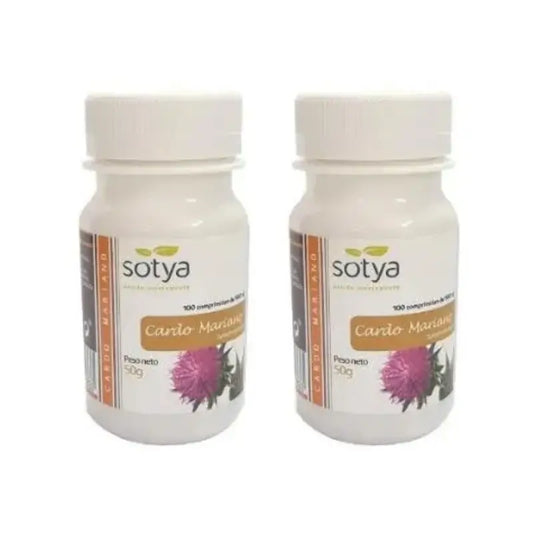 Sotya Chardon Marie, 2X100 Comprimés