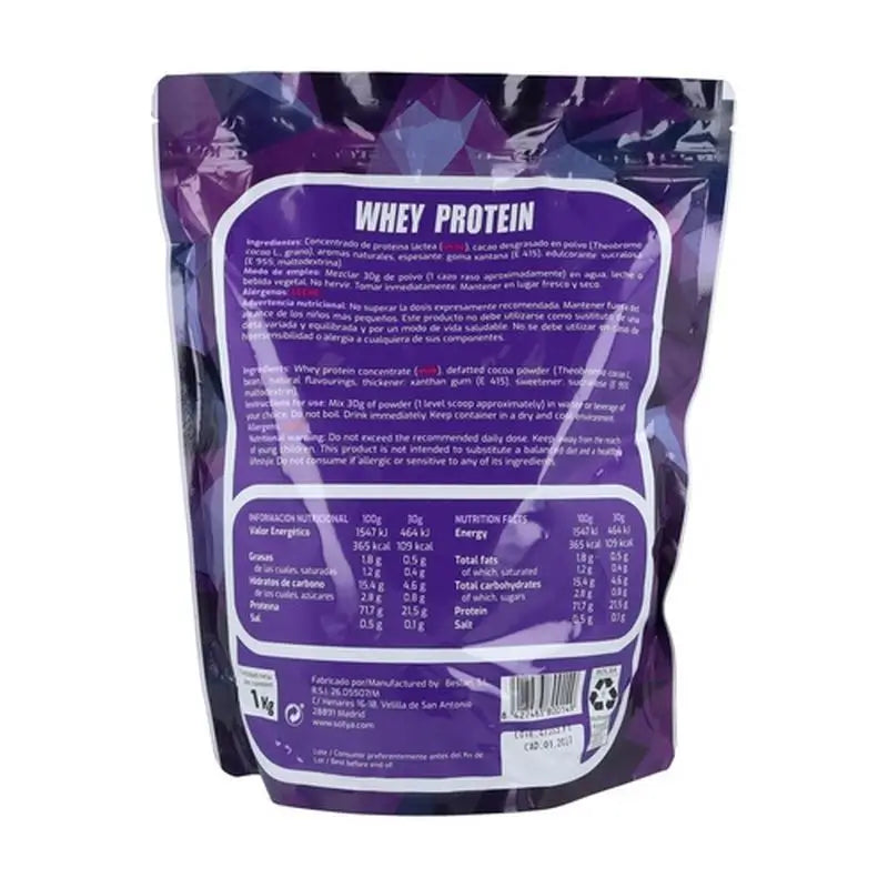 Sotya Proteins Whey Protein Chocolat 1Kg.
