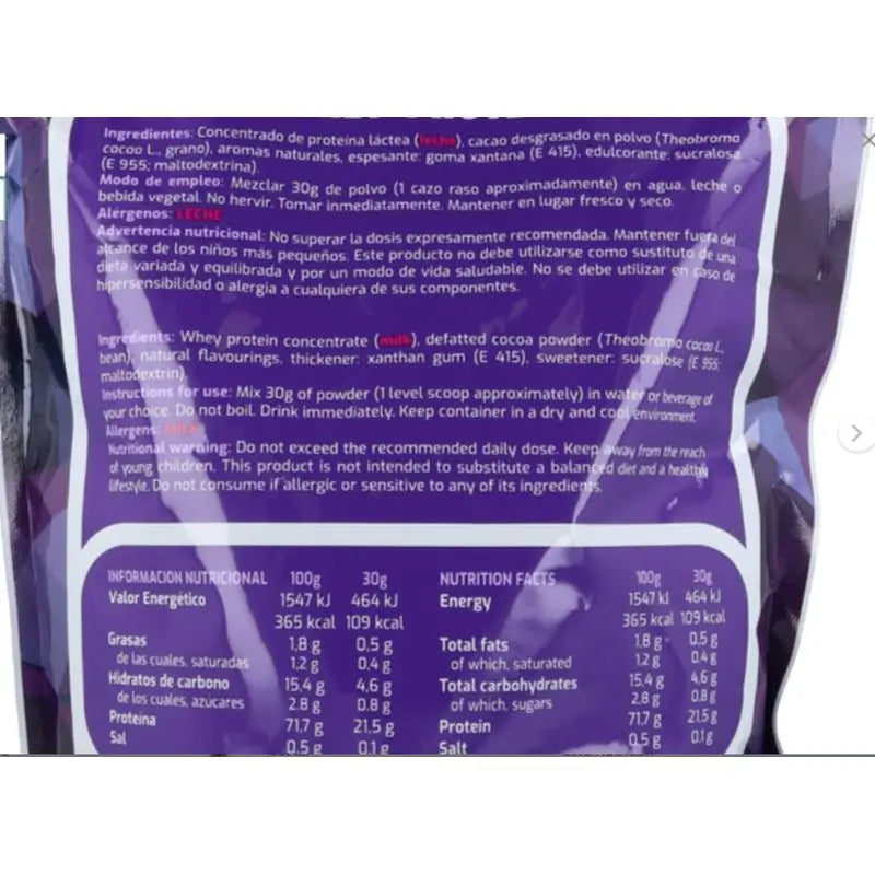 Sotya Proteins Whey Protein Chocolat 1Kg.