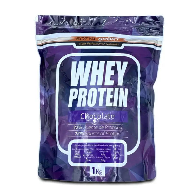 Sotya Proteins Whey Protein Chocolat 1Kg.
