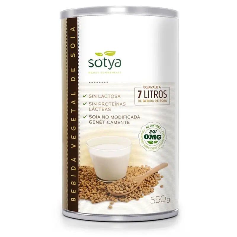 Sotya Sot Extract Lait de soja en poudre Boîte de 550 g