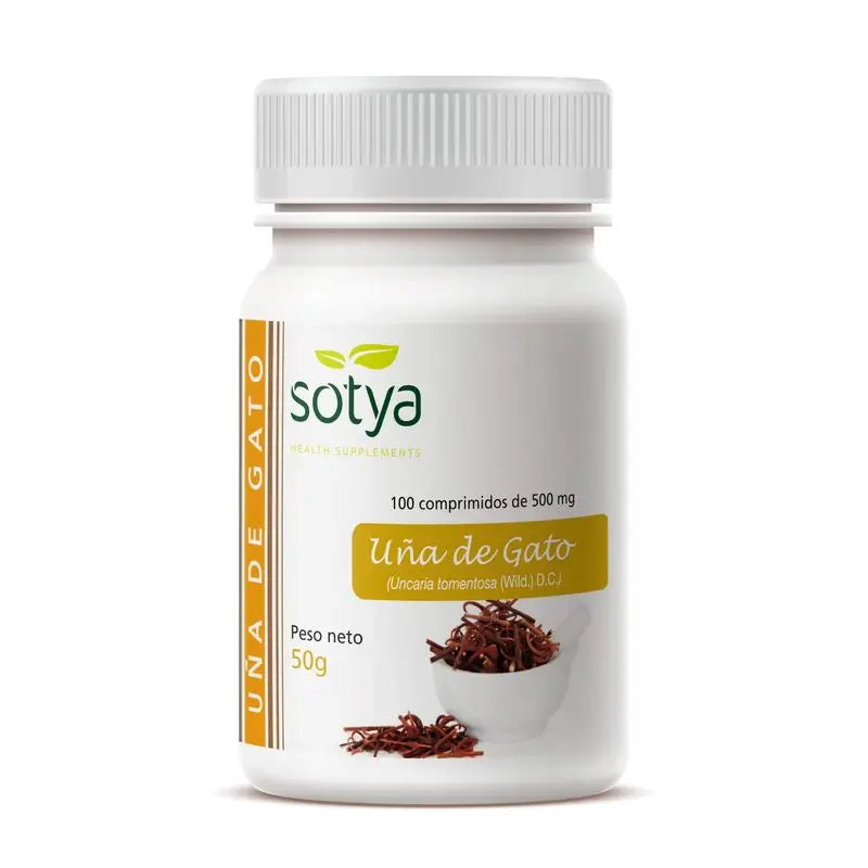 Sotya Cat's Claw 500 Mg, 100 Comprimés