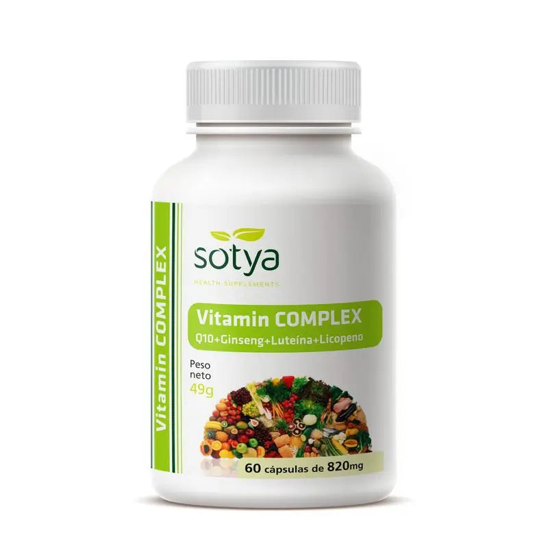Sotya Vitamin Complex 820 Mg., 60 Capsules