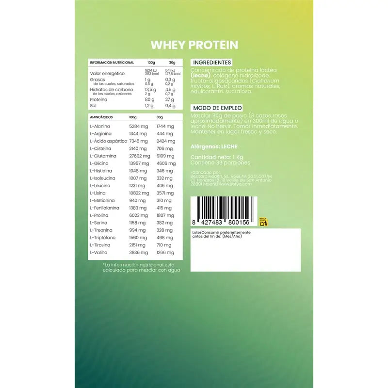 Sotya Whey Protein Vanilla Doypack , 1000 g