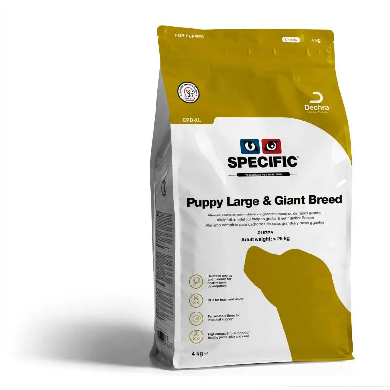 Specific Canine Puppy Cpd-Xl Large Giant, 4 kg, nourriture pour chiens