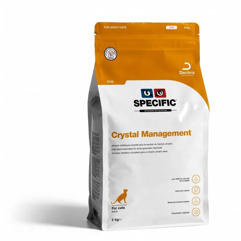 Specific Feline Adult Fcd Crystal Management, 2 Kg, nourriture pour chat