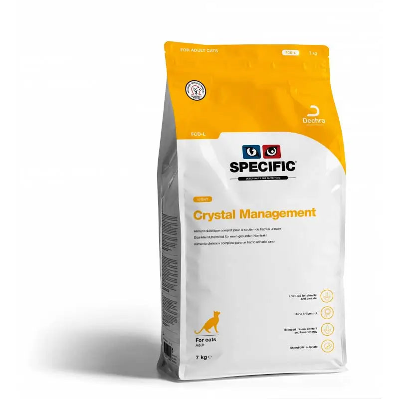 Specific Feline Adult Fcd-L Crystal Management Light, 7 Kg, croquettes pour chat
