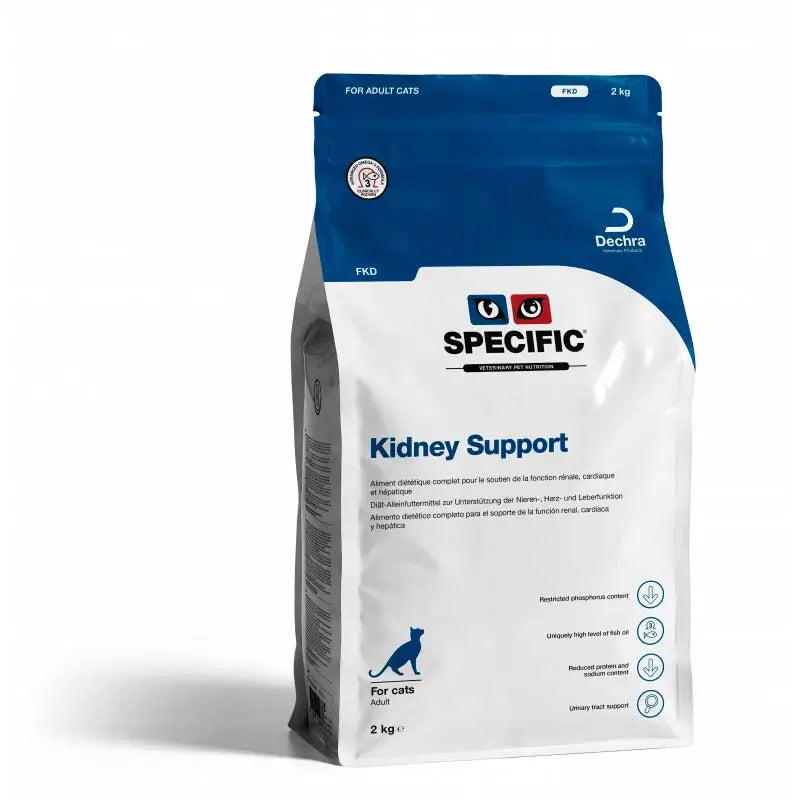 Specific Feline Adult Fkd Kidney Support, 2 kg, croquettes pour chat