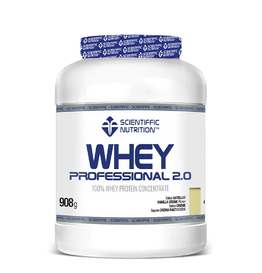 Scientiffic Nutrition Whey Professional 2.0 Crème-Vanille, 908g