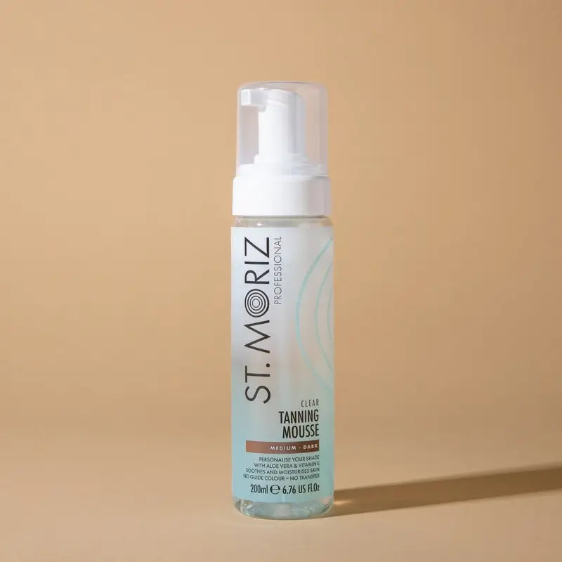 St Moriz Self Tanning Mousse Clear Professional , 200 ml