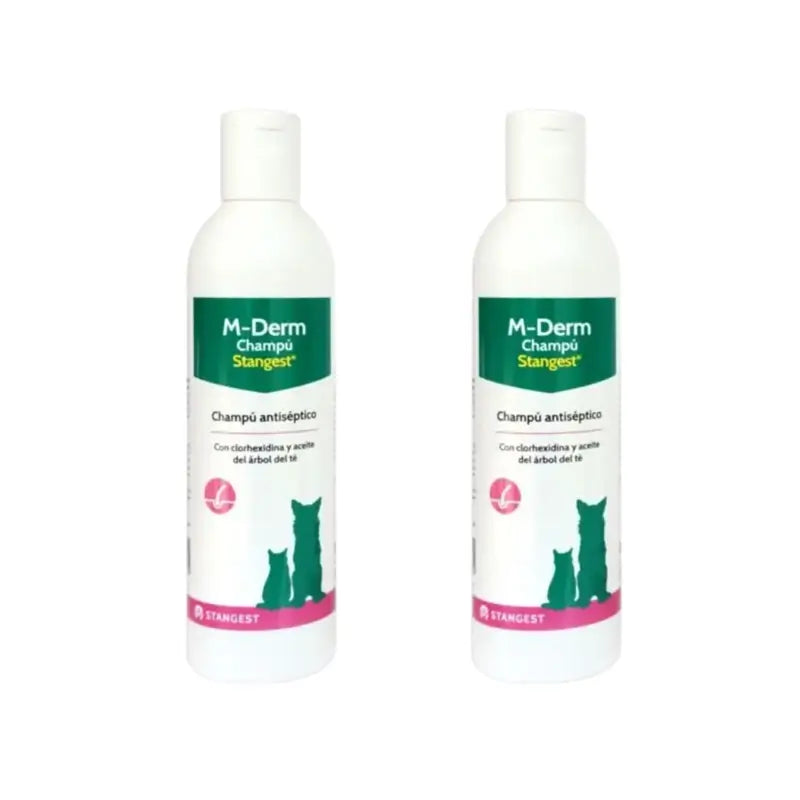 Stangest M-Derm Shampooing, 2X250 Ml