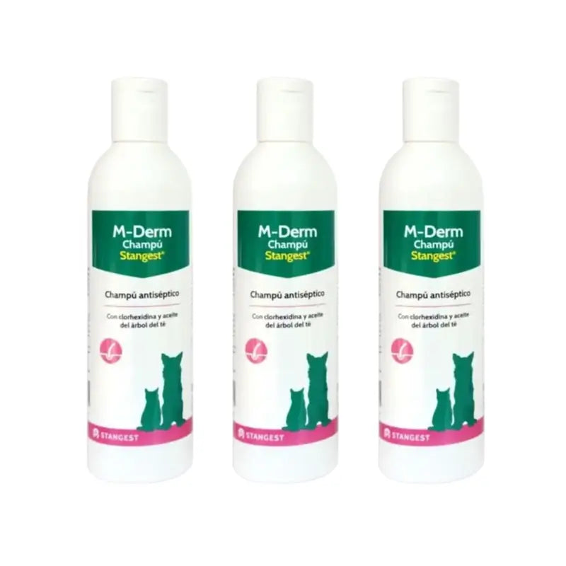 Stangest M-Derm Shampooing, 3X250 Ml