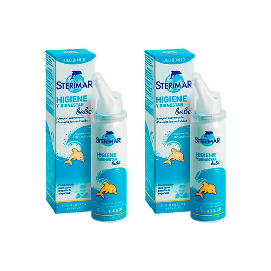 Sterimar Duplo Baby Hygiène & Bien-être 2 x 100 ml