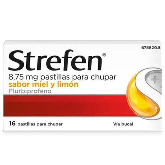 Strefen miel et citron, 16 pastilles