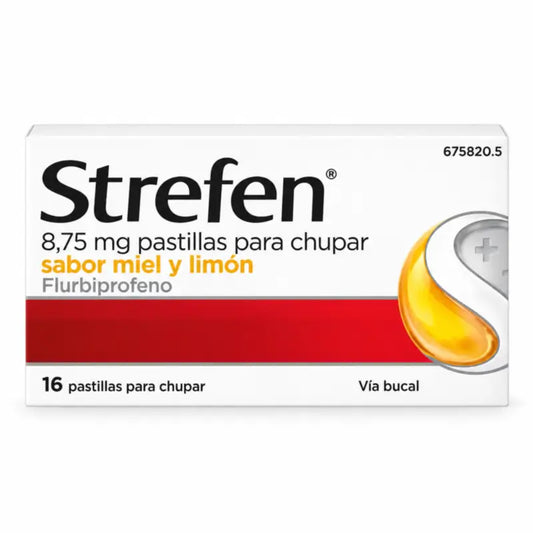 Strefen miel et citron, 16 pastilles