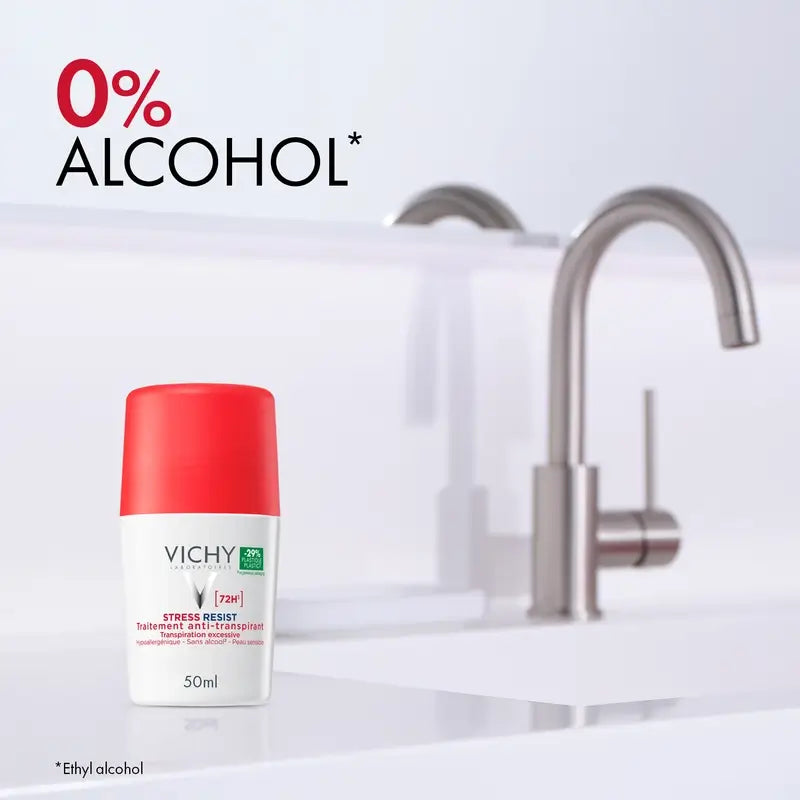 Vichy Stress Resist Déodorant Traitement Anti-Transpirant Intensif 72H Roll-On 50 ml