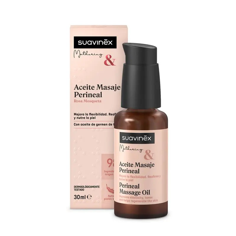 Suavinex Huile de massage pour le périnée, 30 Ml