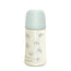 Suavinex Biberon 270 ml, débit moyen (M), +3 mois, Bleu Poésie