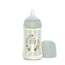Biberon Suavinex 270 ml, débit moyen (M), +3 mois, Wonderland Green