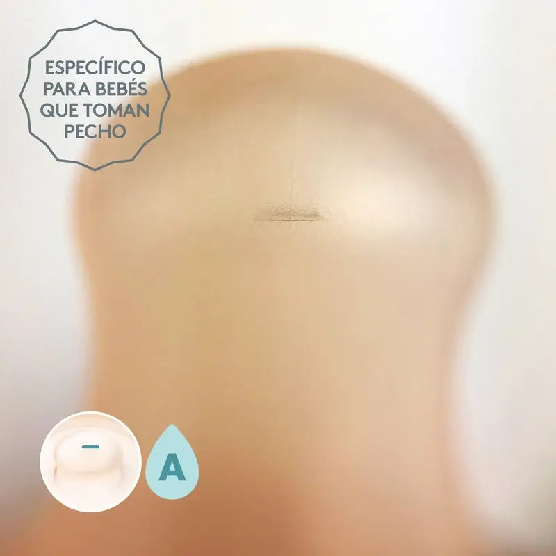 Suavinex Biberon anti-colique Zero Zero 180 Ml, débit adaptable (A), +0 mois, léger